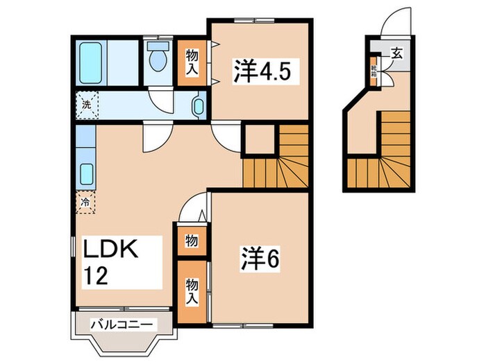 間取り図 フレク－ル