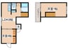 ラフィネ調布 2LDKの間取り