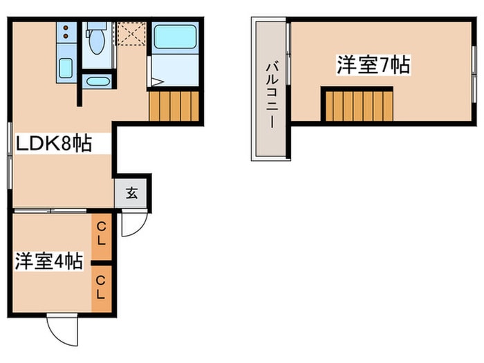 間取り図 ラフィネ調布