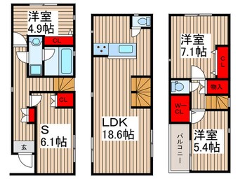 間取図 Kolet川口中青木#08