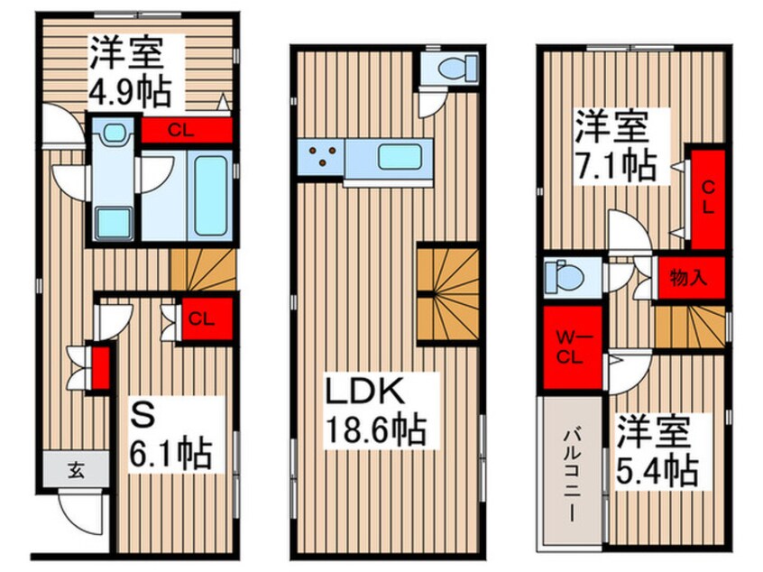 間取図 Kolet川口中青木#08