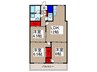 第８昭栄マンション 3LDKの間取り
