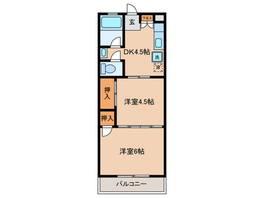 間取図 横山ビル