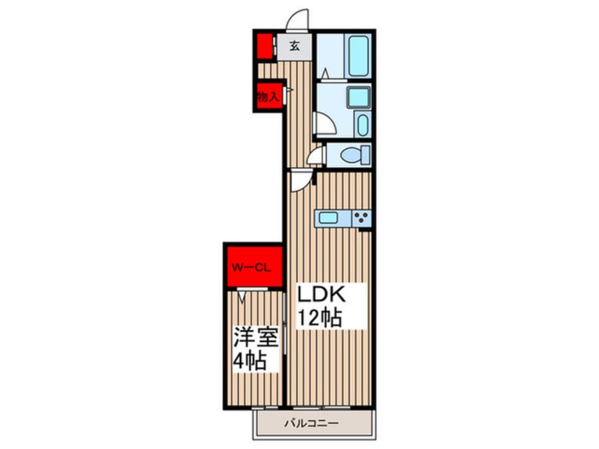 間取図 Ｐｒｉｍｏ　Ｆｅｌｉｃｅ