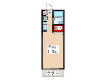 間取図 ホワイトキャッスル