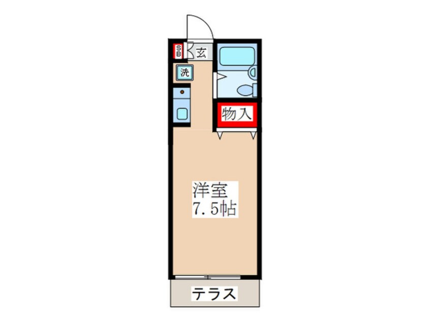 間取図 ホワイトキャッスル