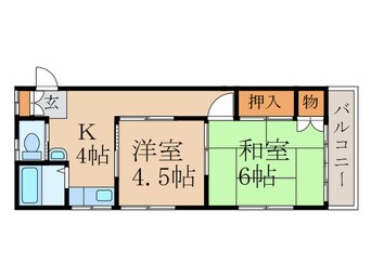 間取図 エスポワ－ルド