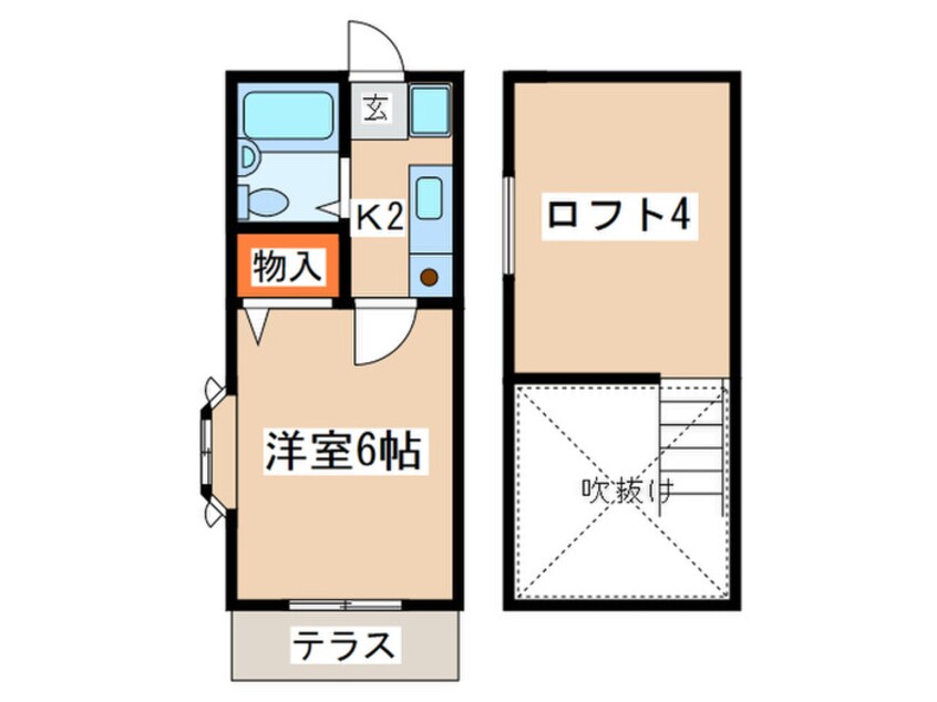 間取図 第５メゾンなかざわ