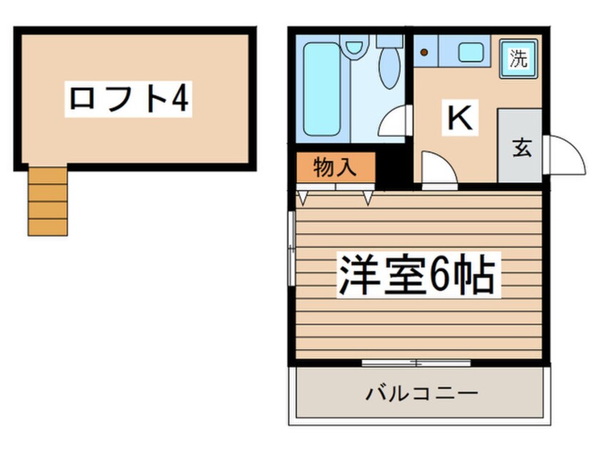 間取図 第５メゾンなかざわ