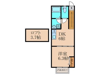 間取図 ホワイトパレス