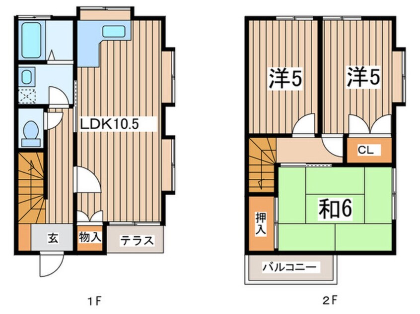 間取図 パークハイツ