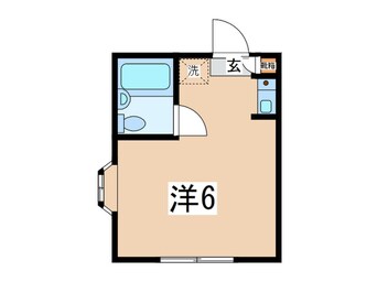 間取図 ハイツ東林間