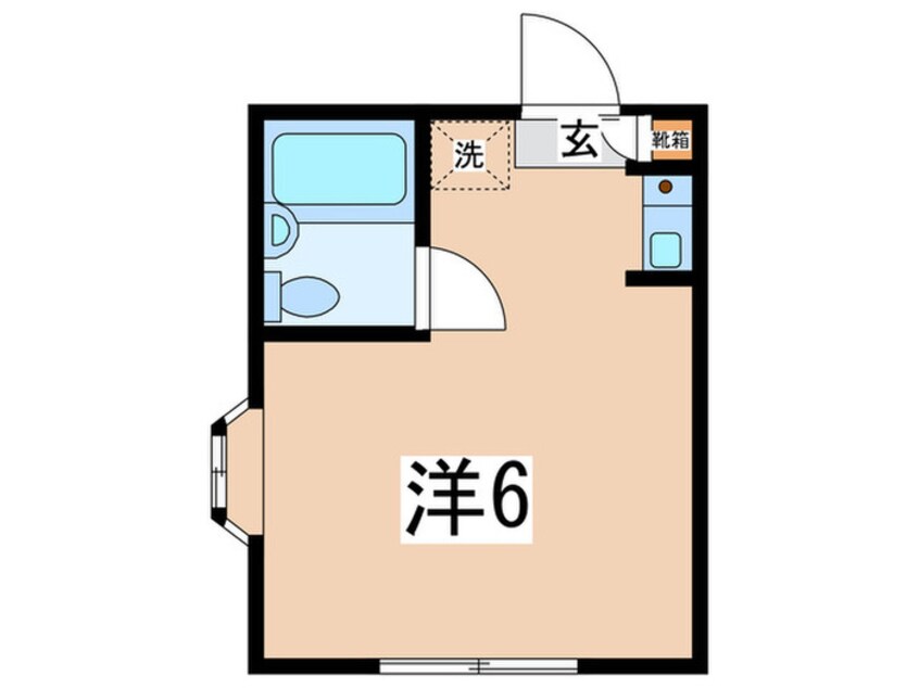 間取図 ハイツ東林間