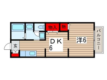 間取図 ヒルトップ稲毛
