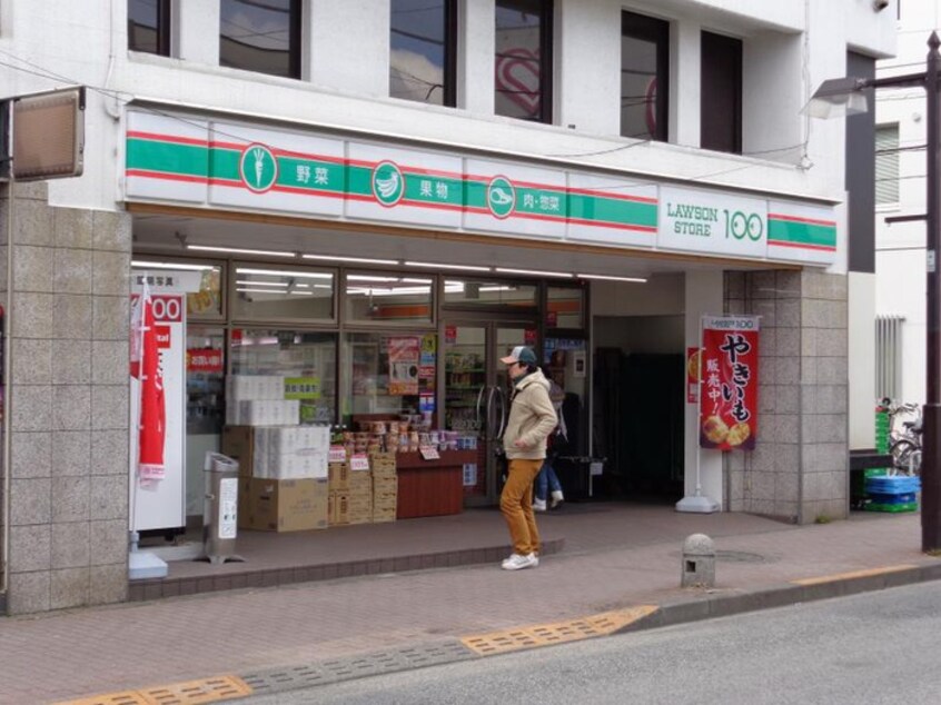 ローソン100町田森野二丁目店(コンビニ)まで89m Felice中町