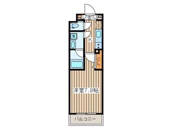 間取図 クレヴィスタ練馬桜台Ⅱ(206)