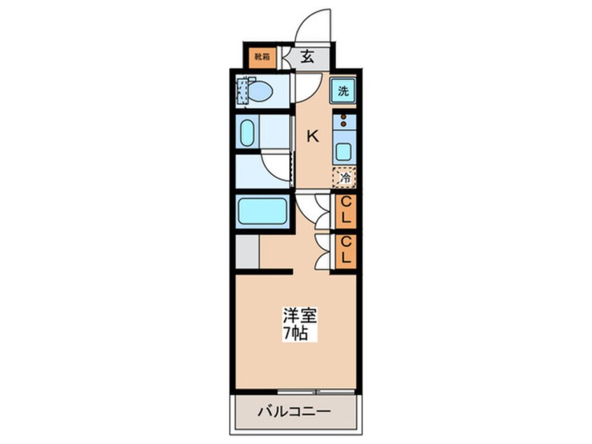 間取図 RESIDENCE　KOENJI