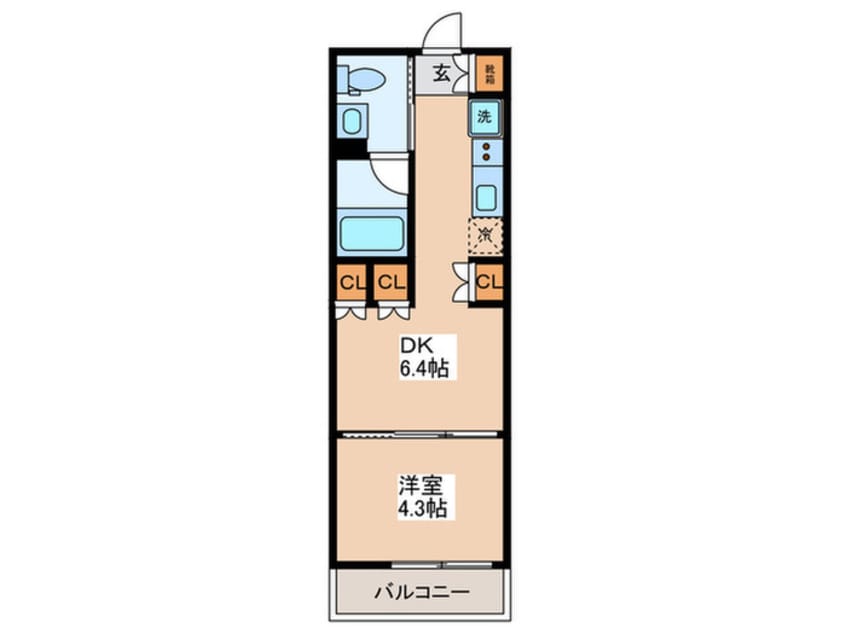 間取図 RESIDENCE　KOENJI