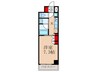 RESIDENCE　KOENJI 1Kの間取り