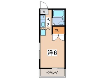 間取図 ハイツ小野寺