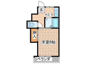 間取図 深大コ－ポ