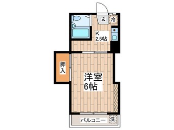 間取図 深大コ－ポ