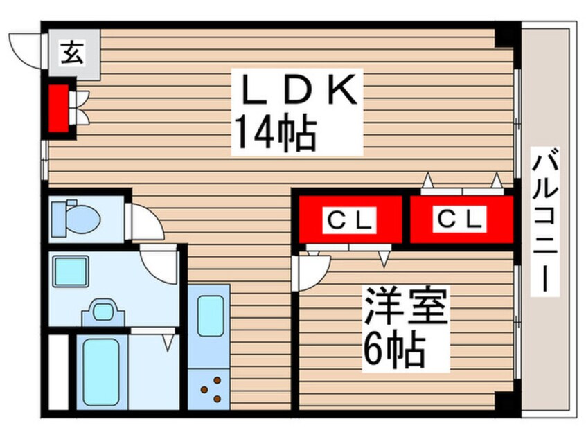 間取図 高橋マンション