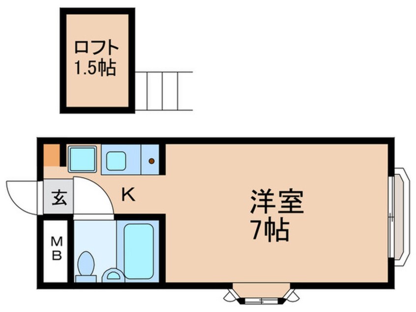 間取図 フラット・エス