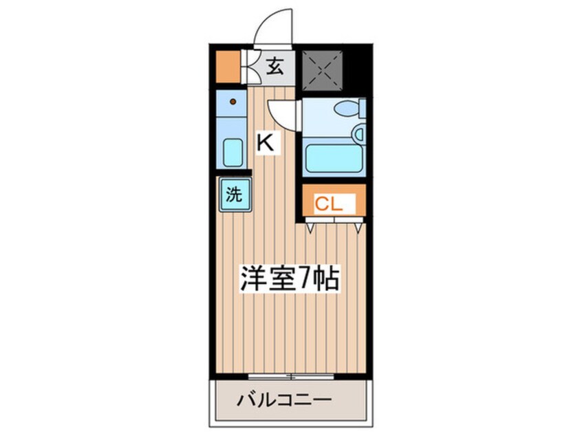 間取図 ネオパ－ク東高円寺