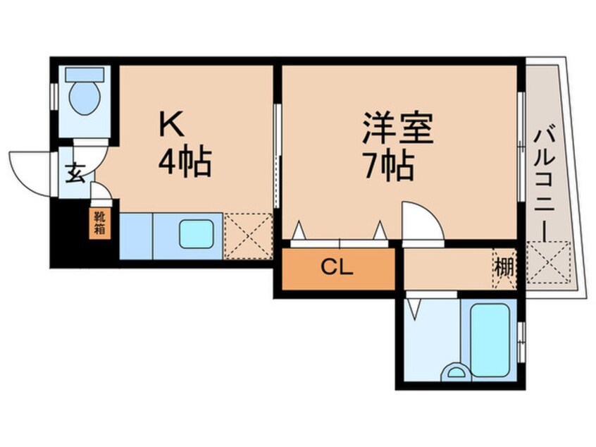 間取図 サンハイムトキワ