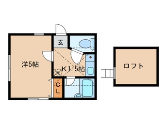 間取図 プラナス大口Ⅰ