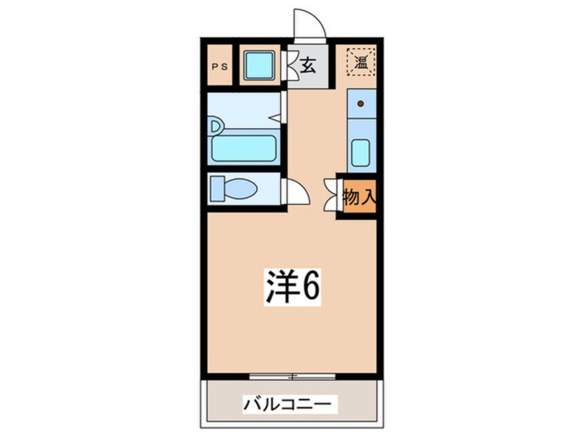 間取図 セントラル本厚木