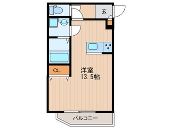 間取図 Ｃｒｉｃｅ Ｎｉｋｋｏ 鵜の木Ｉ