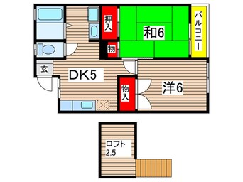 間取図 カーソル・ドゥ・ホンダ