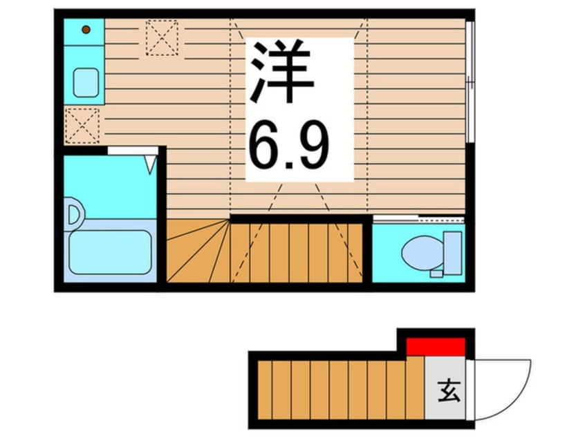 間取図 アイビーハウス堀切　Ｎ棟