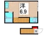 アイビーハウス堀切　Ｎ棟 1Rの間取り
