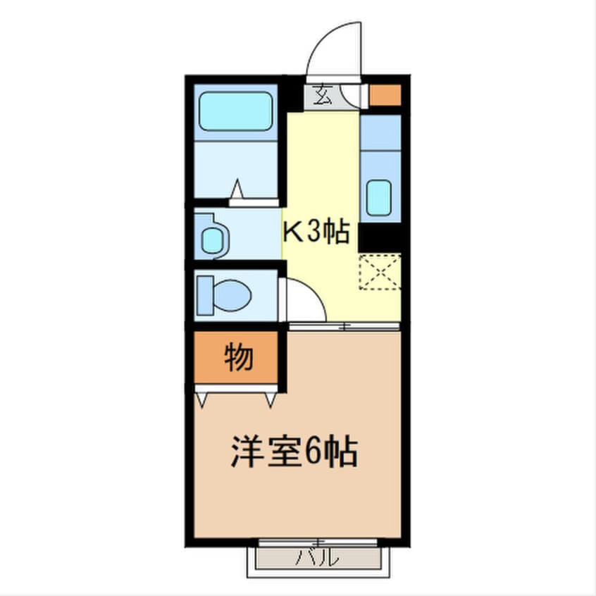 間取図 グレイスコート