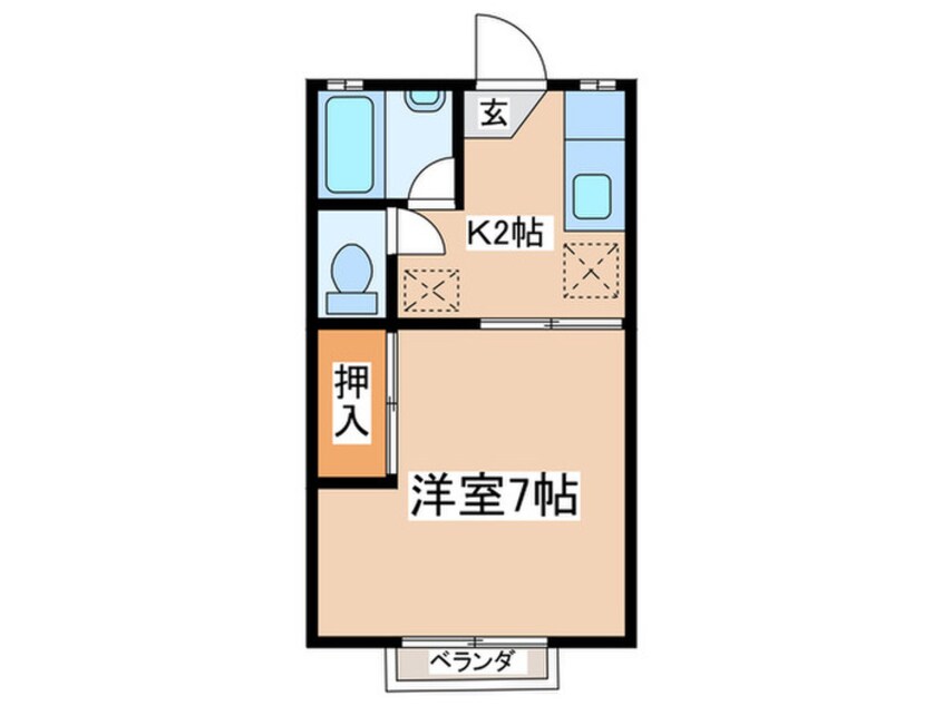 間取図 ナリタプラザ