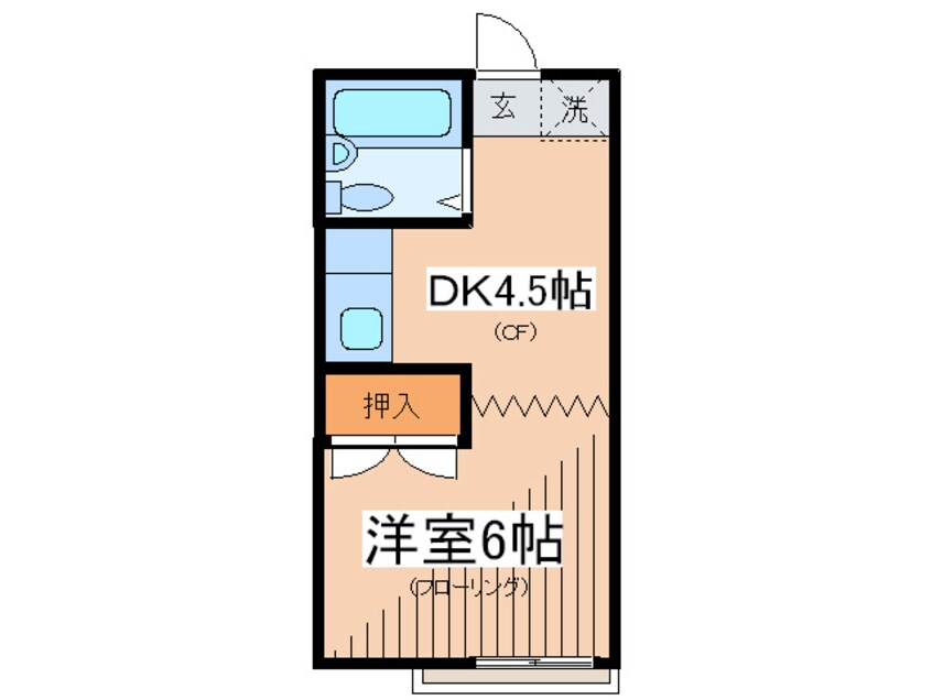 間取図 ハイツルミエ－ル