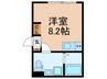 グレイスミロ南常盤台 1Rの間取り