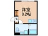 グレイスミロ南常盤台 1Rの間取り