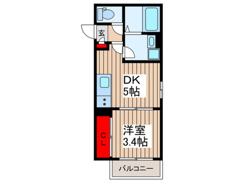 間取図 Ｔｒｕｓｔ蕨