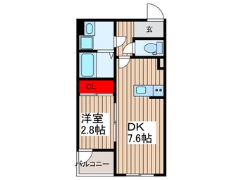 間取図 Ｔｒｕｓｔ蕨
