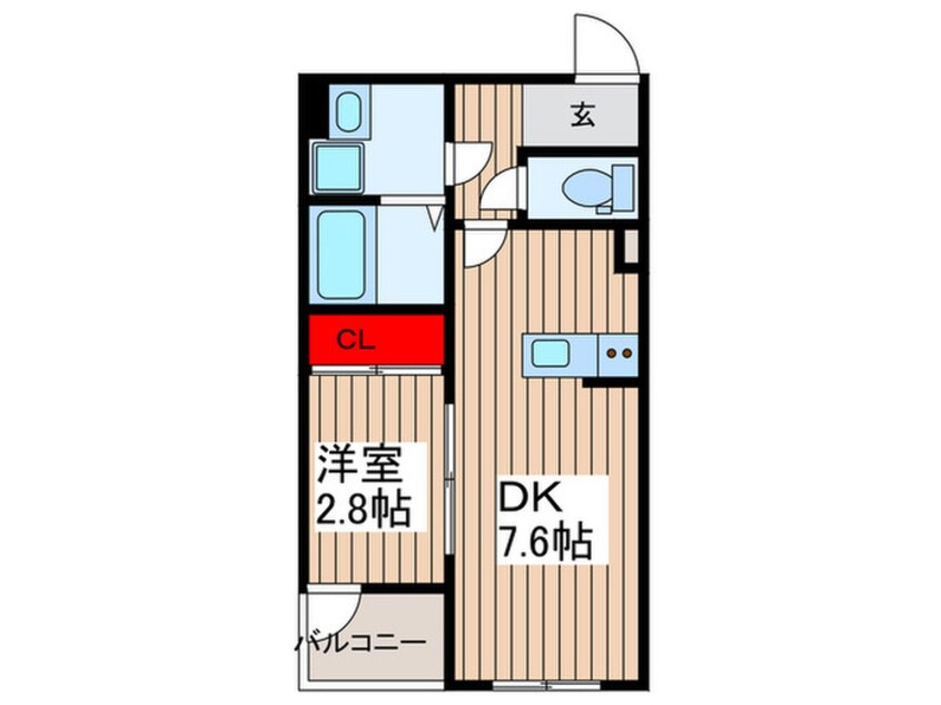 間取図 Ｔｒｕｓｔ蕨