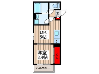 間取図 Ｔｒｕｓｔ蕨