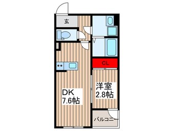 間取図 Ｔｒｕｓｔ蕨