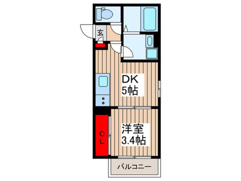 間取図 Ｔｒｕｓｔ蕨