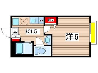 間取図 Fullea千葉中央