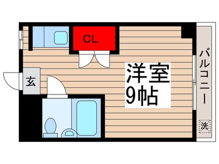 間取り図 シヤンテ津田沼Ａ