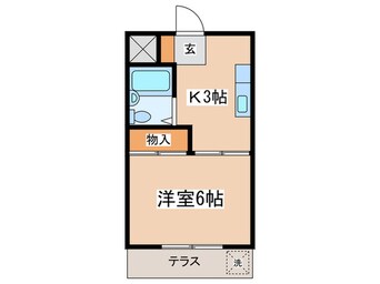 間取図 エディフィシオ橋本